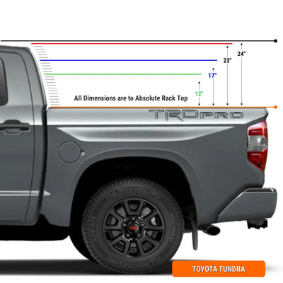 XTR3 Bed Rack for Toyota TundraXtrusion Overland